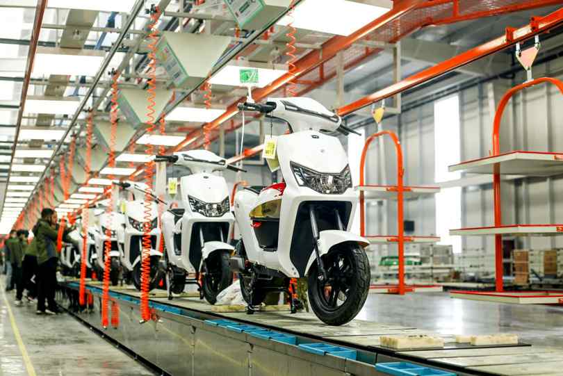 Electric bicycle assembly line